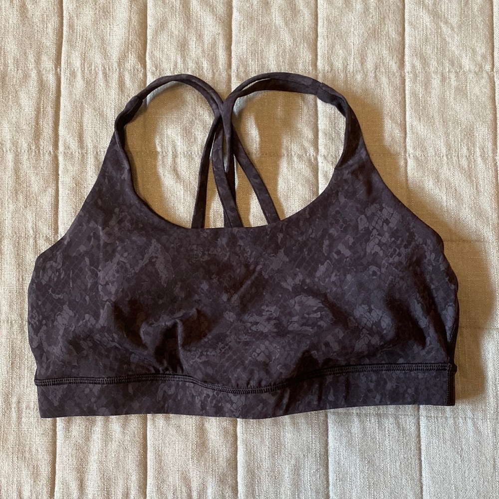 Lululemon Energy Bra Black Size 10